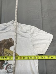 Lucky Brand Bear on Bicycle Graphic T-Shirt Size L