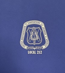 Bayside Local 212 NYC Carpenters Union 2021 Softball Picnic T-Shirt Size Large