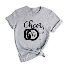 Cheer To 60th Birthday Shirt, Hello 60 T-Shirt, 1964 Birthday Tee, 60th Birthday