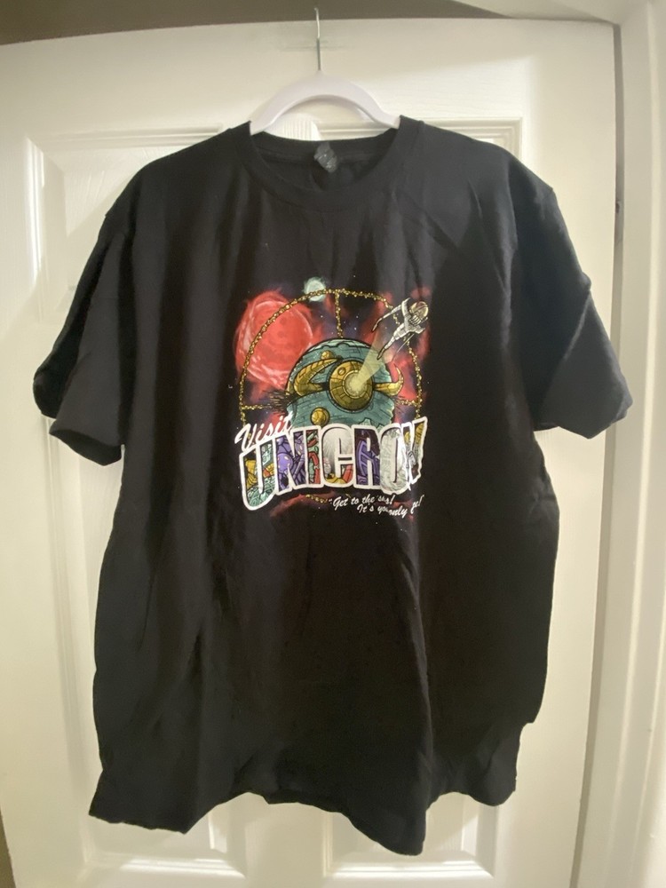 Vintage THE TRANSFORMERS VISIT UNICRON T-SHIRT NEW! Size XL Black