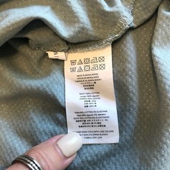 Michael Kors Shirt Men’s Medium Cotton Green Short Sleeve Embroidered Preppy
