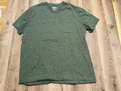 Mossimo Supply Co. Shirt Men’s Size XL Green Short Sleeve Shirt V-neck