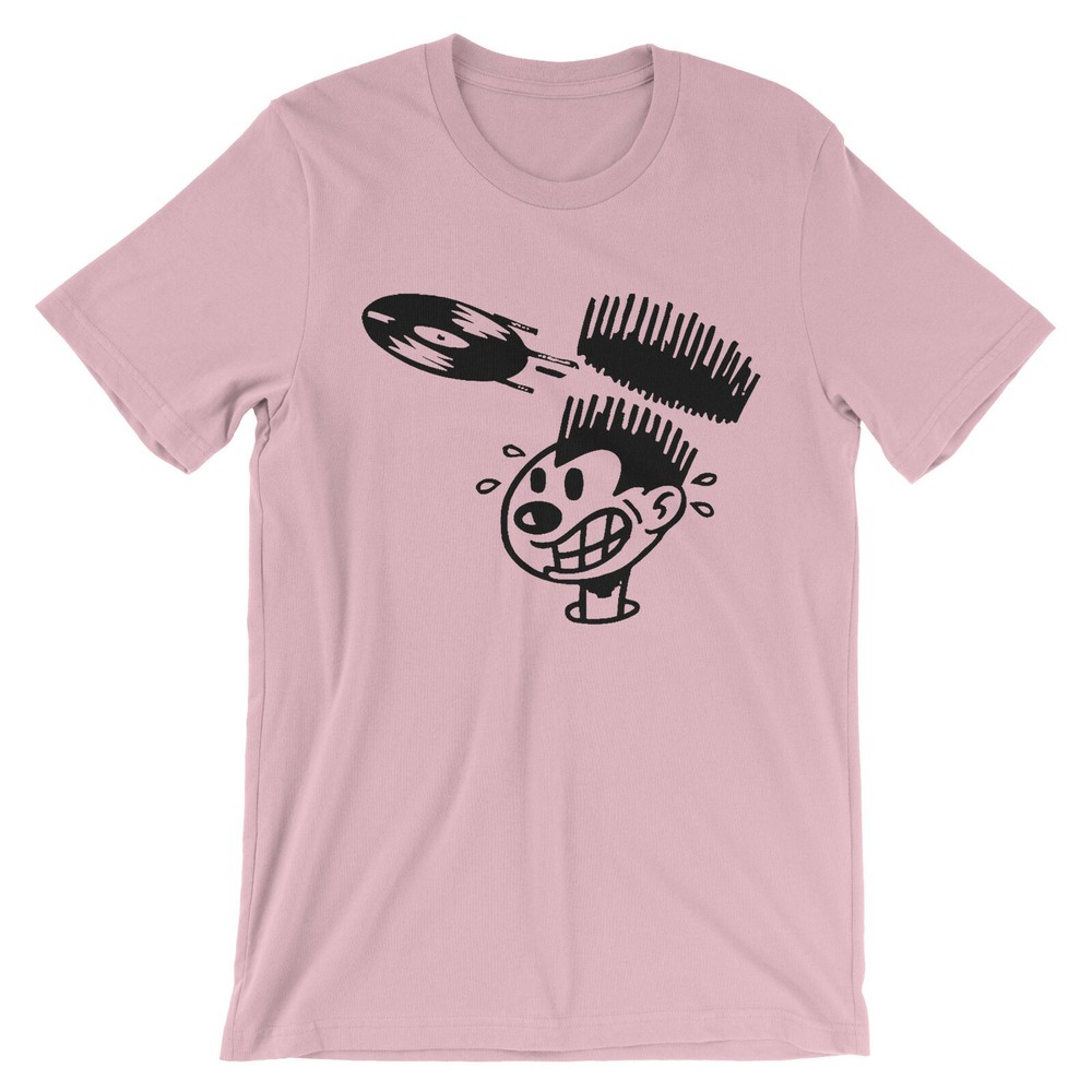 Nervous Records T-Shirt – black moon 90’s New York Hip Hop & House Music Label