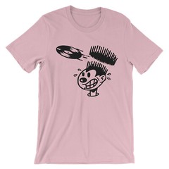 Nervous Records T-Shirt – black moon 90’s New York Hip Hop & House Music Label