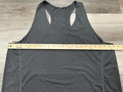Mens XL Neleus Dry Fit Muscle Stringer Tank Top Gym Workout Exercise Gray