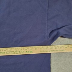 Vintage Starter Shirt Mens Extra Large Blue 90s Made In USA Short Sleeve Casual