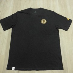 Johnnie-O Men’s XL Boston Bruins NHL Crew Neck T-Shirt Charcoal SS