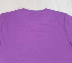 RUGBY WORLD CUP FRANCE 2023 MENS SIZE L PURPLE COTTON T-SHIRT EMBROIDERED LOGO