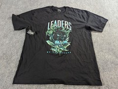 Outrank T-Shirt Men’s 2XL Black Graphic Print Leaders