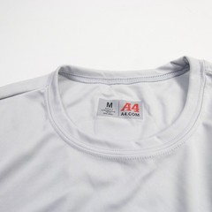 A4 Short Sleeve Shirt Men’s Gray New without Tags 2XL