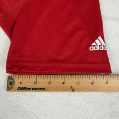 Adidas Assembly Hall Indiana Hoosiers Red Aeroready Creator Tee Mens XL EA1147