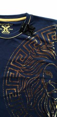 Men’s Bucheli Cotton T Shirt,Italian Style,Slim Fit,Stretch L XL….A13.A