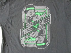 Adidas Mens Fresh Never Fades Shirt Extra Large Black Grey Green Spell Out 90s