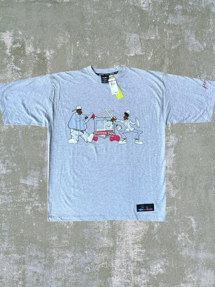 Y2K Platinum FUBU Vintage Fat Albert Cartoon Tee T-shirt (XL) (NWT)