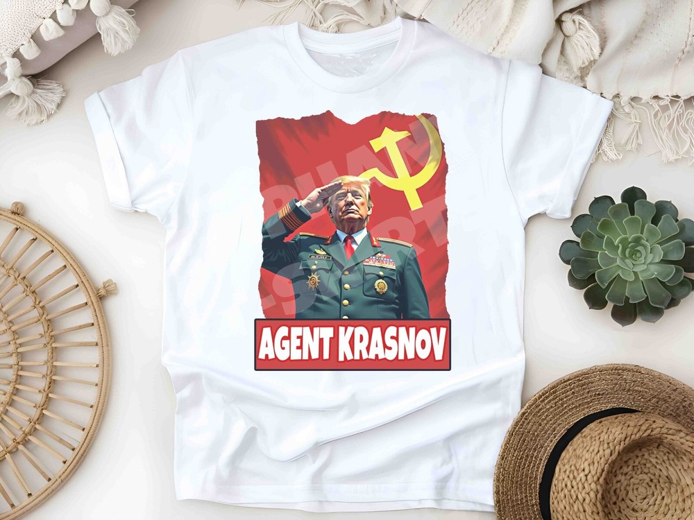 Putin’s Krasnov Trump T-Shirt Anti Men’s Russian Asset Political EPIPHANY Design