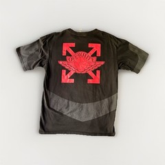 Authentic Deadstock Off-White x Jordan Men’s L Black Graphic Crew Neck T-Shirt