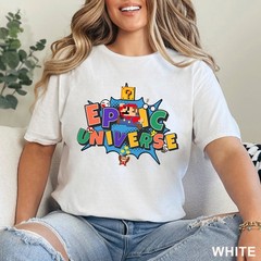 Epic Universe Mario Land Shirt, Super Nintendo World Shirt, Universal, 203449