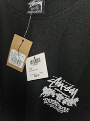 RARE STÜSSY Tough Gear International tee NEW w TAGS size XL Lion Judah Rastafari