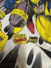 Vintage 90s Marvel Comics Wolverine Magneto Cable Comic Images X Men T Shirt