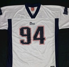 Reebok NFL Team Players TY WARREN #94 New England Patriots White Jersey Men XL