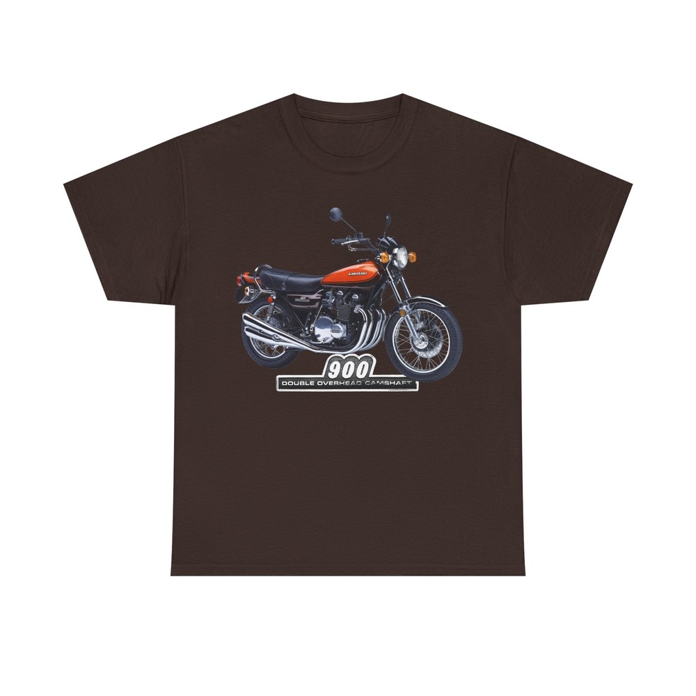 Kawasaki Z1 Z900 Unisex Heavy Cotton Tee Classic Motorcycle Printed in USA