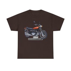 Kawasaki Z1 Z900 Unisex Heavy Cotton Tee Classic Motorcycle Printed in USA