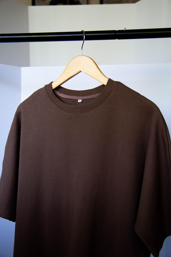 Oversized textured T-Shirt Heavyweight
