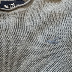 Holister Tshirt Medium Knitted Light Blue