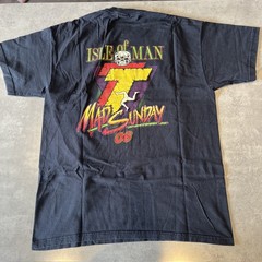 Isle Of Man TT T-Shirt 2006 Mad Sunday black Graphic Biker Tee Size Large