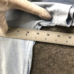 Banana Republic Luxe Touch T-Shirt Mens Small Light Blue Short Sleeve Crewneck
