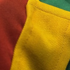 Vintage Jamaica Red Stripe Beer Rasta Reggae Drawstring Festival Bag -530