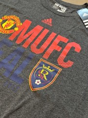 NEW Adidas The Go-To Tee MUFC Manchester United vs Real Salt Lake 2017 Shirt XL