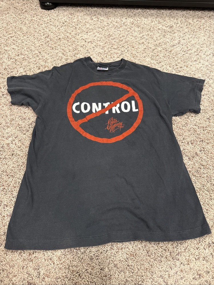 Eddie Money Vintage 86-87 No Control Tour T-shirt Women’s Large L