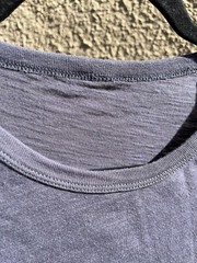 Men’s Vuori T-Shirt Blue Pocket Solid NO SIZE Casual Norm City Classic Modern