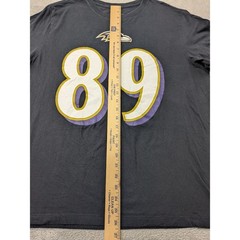 Nike Baltimore Ravens Mark Andrews 89 NFL Football T Shirt Men’s Large Black