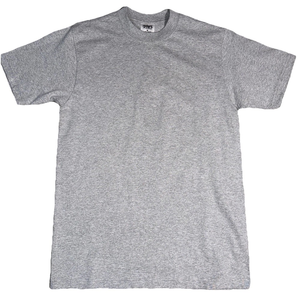 Shaka Wear Super Max Heavy Gray Blank T-Shirt Mens XL