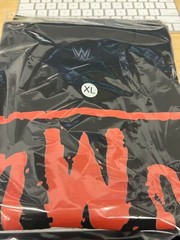 WWE NEW WORLD ORDER RED LOGO T SHIRT OFFICIAL ITEM BLACK
