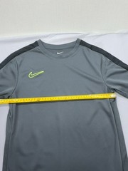 Nike Mens Grey Dri-FIT Soccer Jersey XL Short Sleeve Crew Neck