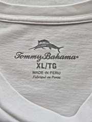 Tommy Bahama Red White & Surf Graphic T Shirt SIze XL