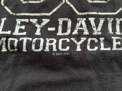 Harley Davidson T Shirt Men’s L Large Black Fairbanks Alaska Motorcycles