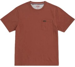 Wrangler Big & Tall Men’s Pocket Tee Blue Gray Red OR Brown XLT, XXLT or 3XL NWT