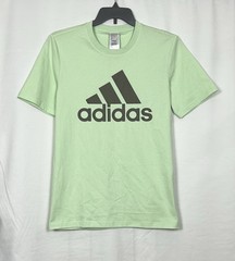 Adidas Men’s Essentials Single Jersey Big Logo Short Sleeve T-Shirt Size S