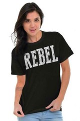 Rebel Troublemaker Attitude Personality Sass Womens or Mens Crewneck T Shirt Tee