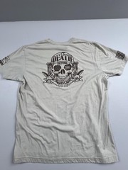 Grunt Style Shirt Mens 2XL Death Before Dishonor Skull Graphic Tee Patriotic