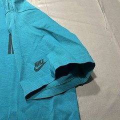 Vintage Nike Air Jordan T Shirt 1990’s Teal Blue Made In USA Single Stitch Sz L