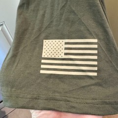 Under Armour Tshirt Mens 3XL UA Freedom Flag Athletic Short Sleeve 1370810 NWT