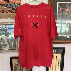 Vintage 1999 RARE Marvel Namor Graphitti Red Comic Cartoon Shirt Size XL