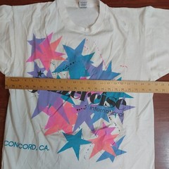 Vtg Jazzercise Single Stitch Shirt XL Fruit of the Loom Made in USA Concord CA
