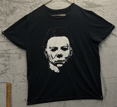 Halloween 2 Michael Myers T-shirt XL Face Mask Horror RARE VG Cond.