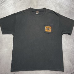 Harley Davidson Shirt Mens XL Blac Sioux Falls SD J&L Pheasant Vintage Truck